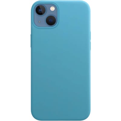 iPhone 13 Mini Siliconen Back Cover - Blauw