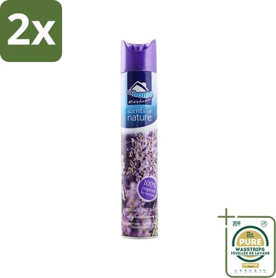 At Home - Scents Of Nature - Luchtverfrisser - Geïnspireerd Door Natuur - 400 ml - Voordeelverpakking - 2 stuks - Natuurlijke geur - Geurneutraliserend