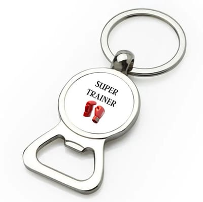 Akyol - super trainer flesopener - Sport - coach - boxing - trainer - geschenk - verjaardag - love gift - 9 bij 3 cm
