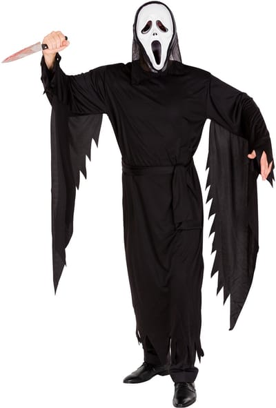 dressforfun - herenkostuum angst Halloween L - verkleedkleding kostuum halloween verkleden feestkleding carnavalskleding carnaval feestkledij partykleding - 300112