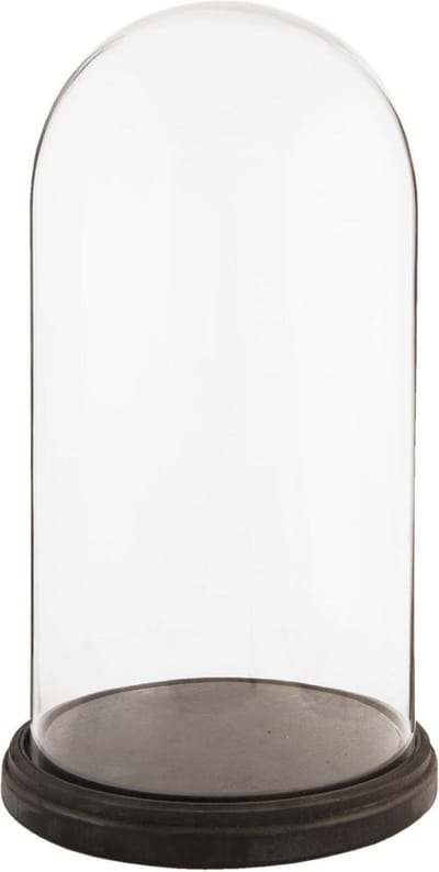 Clayre & Eef Stolp Ø 26x47 cm Zwart Hout