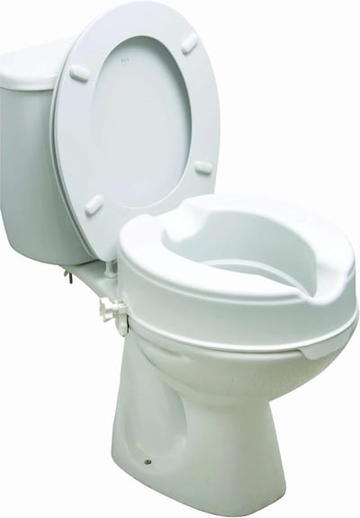 Verhoogde toiletbril zonder deksel 10,5 cm - Gemakkelijk zitten en opstaan