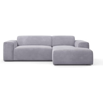 Hoekbank Nina rechts ribstof | NADUVI Collection