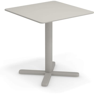 Emu Darwin tafel vierkant - cement - 80 x 80 cm