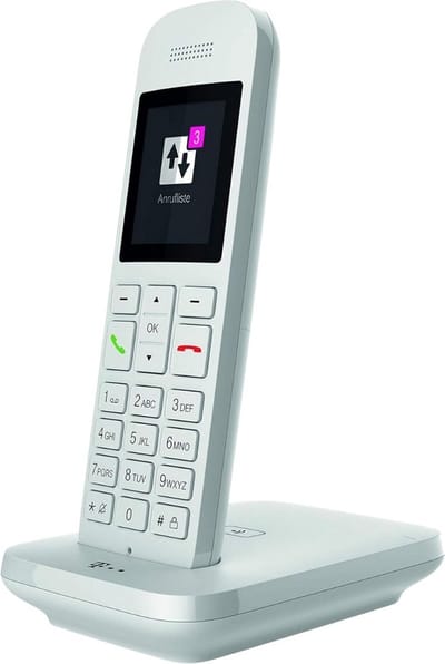 White-Label® Huistelefoon - Senioren Telefoon Vaste Lijn - GSM - Wit