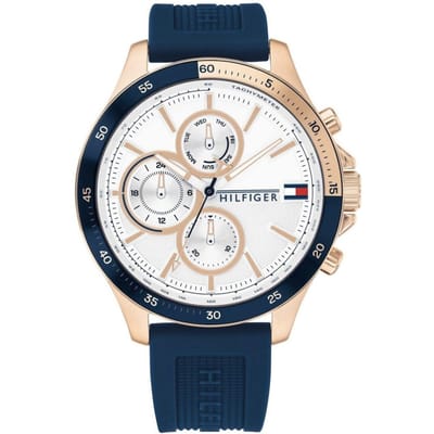 Herenhorloge Tommy Hilfiger Bank 1791778 (Zf064A) + Doos