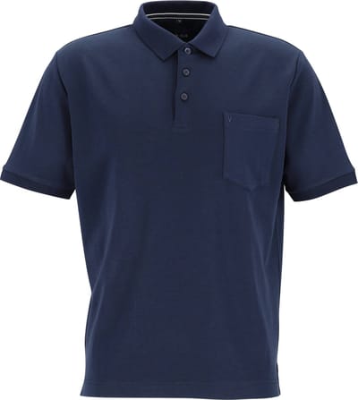 MARVELIS modern fit poloshirt - quick dry - marine blauw