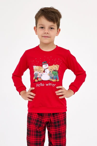 Cornette Jongens Pyjama Winter Kerst Matching Gezin Familie Winter 593/171 966/171 86/92