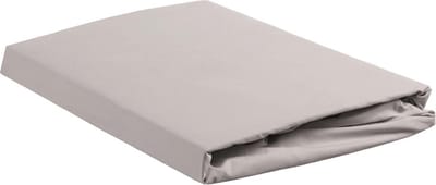 Beddinghouse - Percale katoen - Hoeslaken - 90x200 cm - Licht grijs