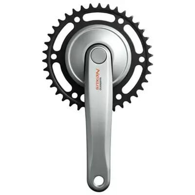 Crankset met vierkante as Shimano nexus fc-c6000 170 mm 33T