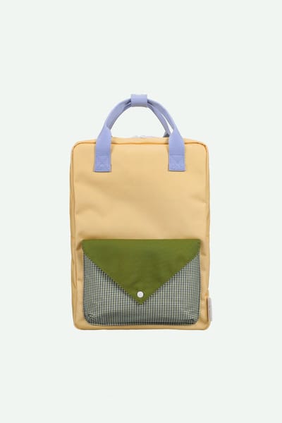 Sticky Lemon - grote rugzak - envelop - takjes beige