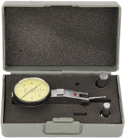 Precisie Meetklok - Meetinstrument - Machinale Bewerking - 001mm Resolutie - 0-08mm Bereik - Zilver