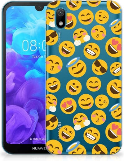 Huawei Y5 (2019) TPU bumper Emoji