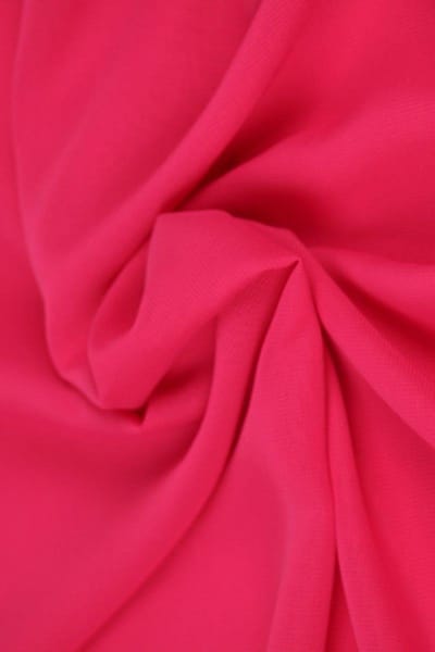 Chiffon stof - Fuchsia - 15 meter