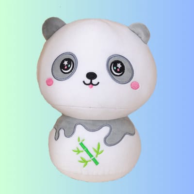 Frooneys Poppy - Kawaii Musheys plushie knuffel - Panda Plush - Pandaknuffel 20cm