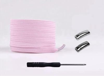 *** Magnetische Schoenveters - Roze voor Unisex Volwassenen en Kinderen - Nooit meer strikken met deze Magneet Veters! van Heble® ***