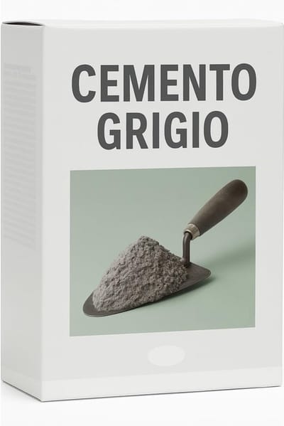 Beton voor Reparaties op Pleisterwerk en Vloeren, 1 kg - Geschikt voor Binnen en Buiten, Gebruiksklare Poederzak