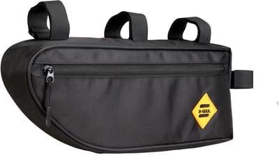 B-soul - Frame tas voor MTB Fiets - 2 Liter - Zwart - Fietstas
