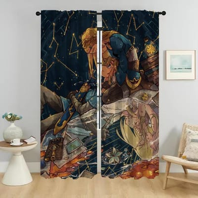 Zaldaes Partition Home Interieur Gordijnen voor Camera Moderne Woonkamer Gordijnen 2 Stuks Tule voor Slaapkamer Shades Gordijn Kind W50xH70cmx2pcs-CL