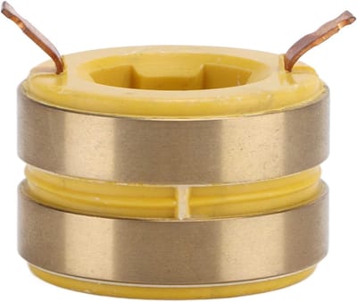 Koperen Slipring Connector 2-Weg 22mm ID 38mm OD voor Gasoline Motoren, Eenvoudige Installatie en Betrouwbare Verbindingen voor Elektrische Toepassingen