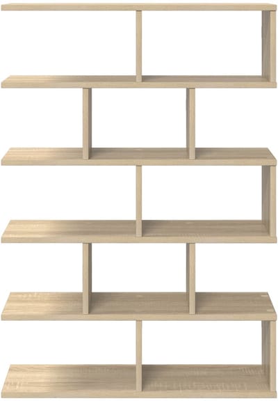 vidaXL - Wandplank - Sonoma - Eiken - 70 - x - 20 - x - 100 - cm - Bewerkt - hout