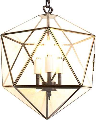 Lumilamp Hanglamp 30x30x160 cm Transparant Metaal