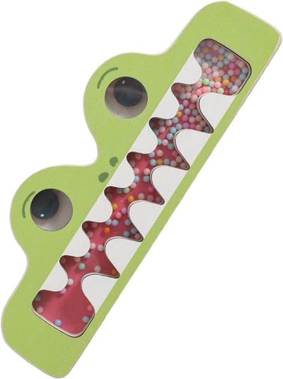 Regenmaker Zintuiglijk Speelgoed - Muziek Instrument - Ontwikkeling Stimuleren - Dieren Ontwerp - 197 cm - Krokodil