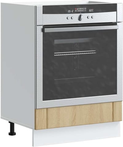 Keukenkast Onderbouw voor Inbouw Oven Hout - Ruimtebesparend Keukenmeubel