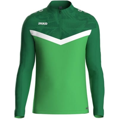 Jako Iconic Ziptop Kinderen - Zachtgroen / Sportgroen | Maat: 128