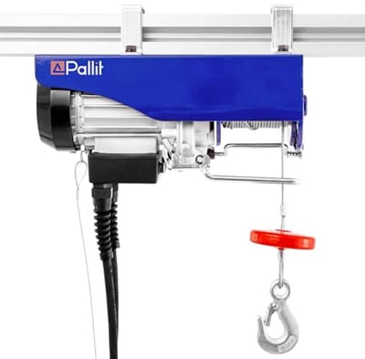 Elektrische lier 50 kg / 100 kg met afstandsbediening - Compact en krachtig