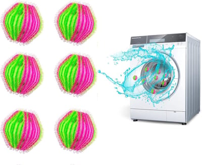Doodadeals® - Pluisballen Wasmachine – Haarvanger - Wasballen voor Wasmachine Anti Haar – 6 Stuks