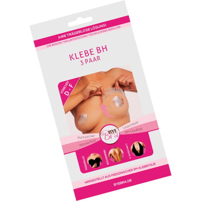 Bye-bra Breast Lift - Liftpads - Inclusief Tepelcovers - Beige - Cup D-F
