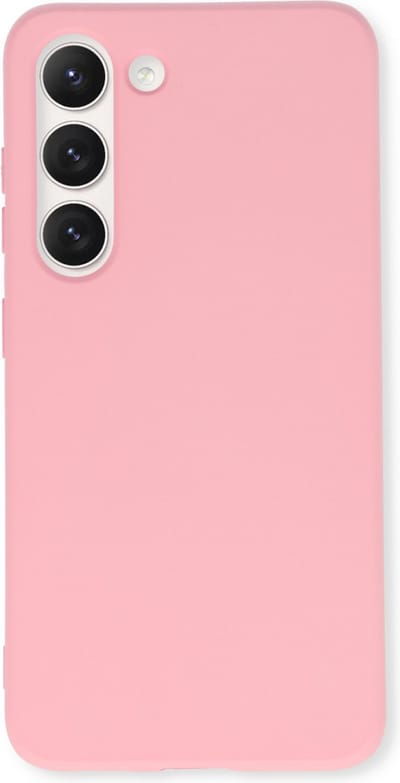 Casemania Hoes Geschikt voor Samsung Galaxy S23 Plus - Roze - Extra Stevig Siliconen Back Cover