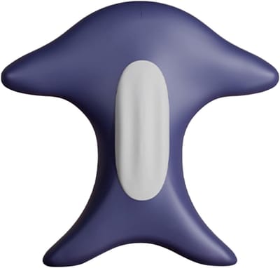 Bekkenbodemtrainer - Core Trainer - Lichaamsvorming - Ingebouwde Warmtefunctie - 21 x 22.5 cm - Zwart/Blauw