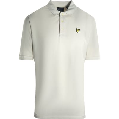 Lyle & Scott getextureerd licht mist-poloshirt