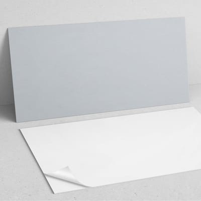 Coloray Wandpanelen Zelfklevend - Kleur grijs PVC Wandpaneel - 100 cm x 50 cm - Grijs Wandbekleding Zelfklevend - 1 stuk - Eénkleurige Wandpanelen Zelfklevend - Wandpanelen Keuken - Wandpaneel Badkamer