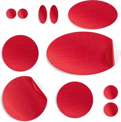 Waterdichte Reparatiestickers voor Kleding | Zelfklevend & Scheurbestendig Nylon voor Jassen en Tenten (11 Stuks)
