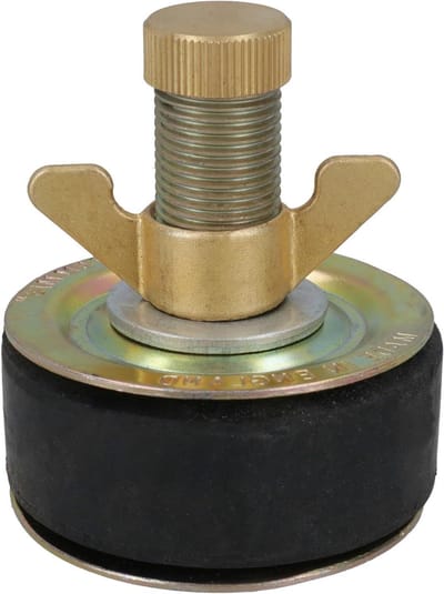 Stalen Drain Test Pijp - Afvoer Stop Tube - Riolering Testen - Centre Vergrendeling - 3 inch (75mm) - Zwart