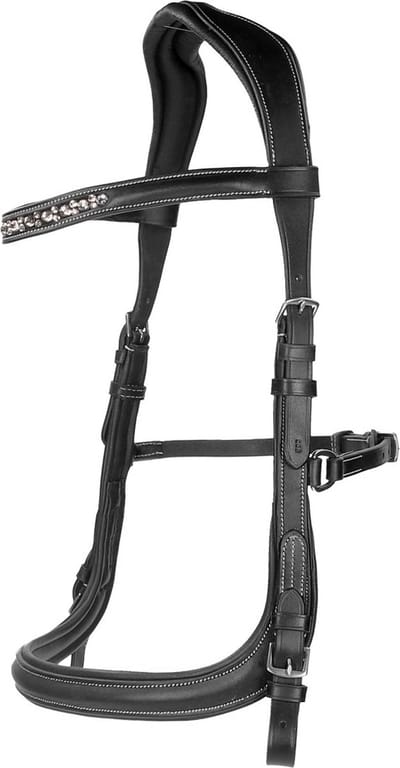 Horsegear Hoofdstel Horsegear Styx Zwart