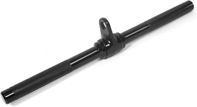 Kabel Machine Attachment - Fitness Bar - Kracht Training - Universeel Ontwerp - 18 Inch - Zwart