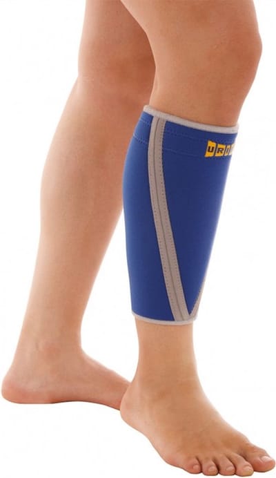 Uriel - Kuitbrace - Kuitbandage - Compressie - Scheenbeen ondersteuning - Neopreen - Unisex - Maat S