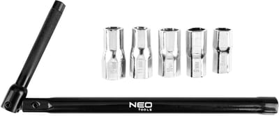 NEO TOOLS - Kluczenie Serie - Gebroken Sleutel - 250mm - Radeelbaar Handvat - Staal