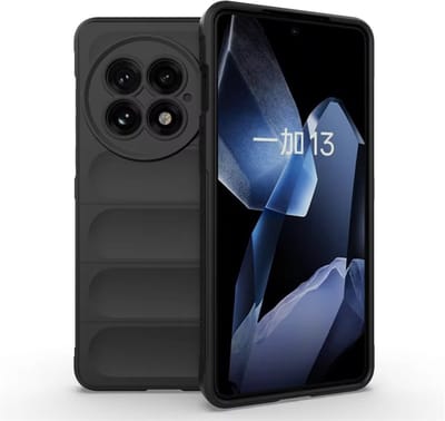 MobyDefend Hoesje - Geschikt voor OnePlus 13 - TPU Gripcase - Zwart