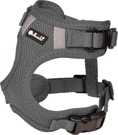Petlando Hondenharnas Mesh Vest Antraciet - Hondentuig - L 37-44/50-68 Cm