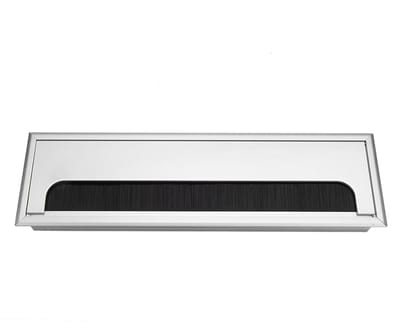 Dailygoods- Kabelgoot Aluminium - Kabelgoot Bureau - Kabelgoot Groot/Middel/Klein - Kabeldoorvoer - Kabelbeheer - Scharnierend Deksel