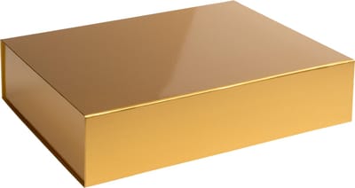 Geschenkdoos opbergdoos GOUD, 42,5x33,3x9,7cm (10 stuks)