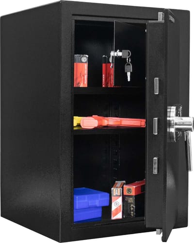 Rottner Inbraakwerende Kluis Ben 65 - Elektronisch slot - 65,5x43,5x44,5cm - Certificaat: Grade 1 conform EN 1143-1 - Zwart