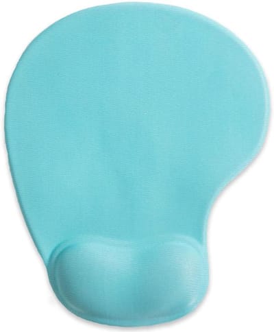 Muismat met polssteun - Ergonomische muismat Gel polssteun - Comfortabel werken - Antislip rubberen basis - 229 x 191 mm