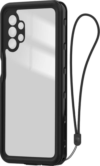 Redpepper, Hoesje Geschikt voor Samsung Galaxy A32 5G IP68 Waterdicht Shellbox-serie, Transparant