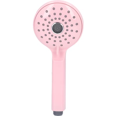 Drukdouchekop ABS Handheld Twee standen Hogedrukdouchesproeier Voorkomt spatten kersenroze kleur